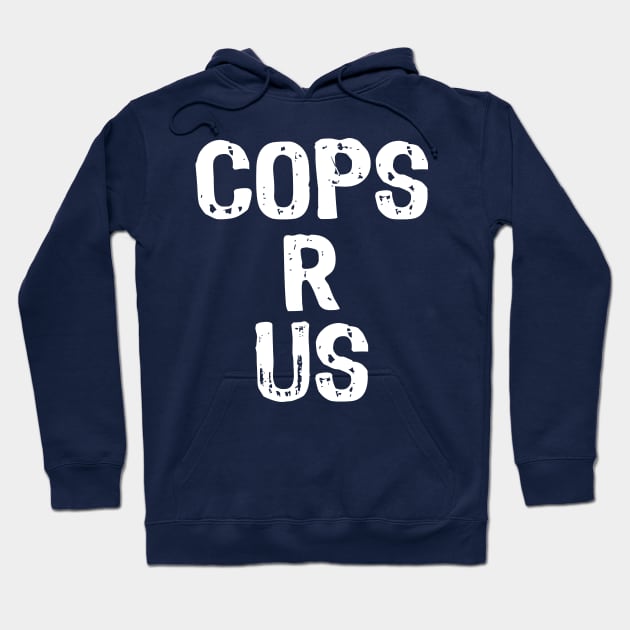 Cops Police Officer Hoodie by Scar